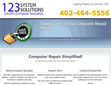 Tablet Screenshot of 123ssinc.com